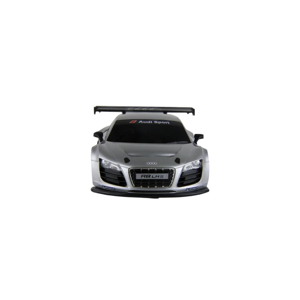 Auto R/C 1:24 Zdalnie Sterowane Sportowe AUDI R8 LMS Srebrne