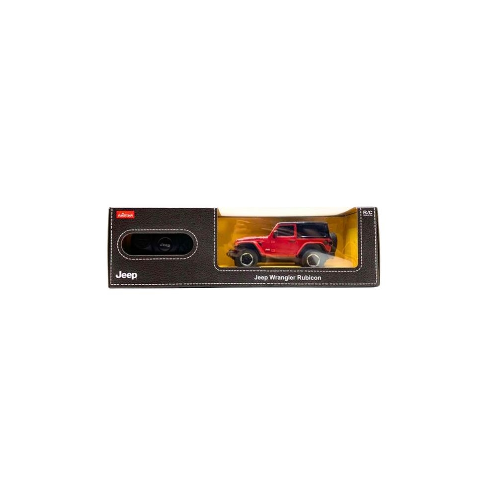 Nuotoliniu būdu valdomas 1:24 mastelio JEEP Wrangler JL Rubicon, raudonas-Žaislai, Auto ir transporto žaislai, Valdomos radijo b