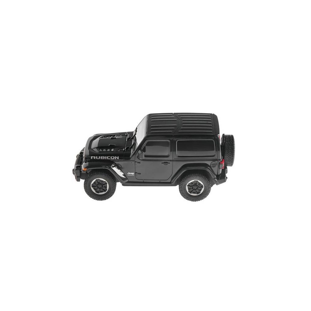 Nuotoliniu būdu valdomas automobilis JEEP Wrangler JL Rubicon Rastar, juodos spalvos, 1:24-Žaislai, Auto ir transporto žaislai, 