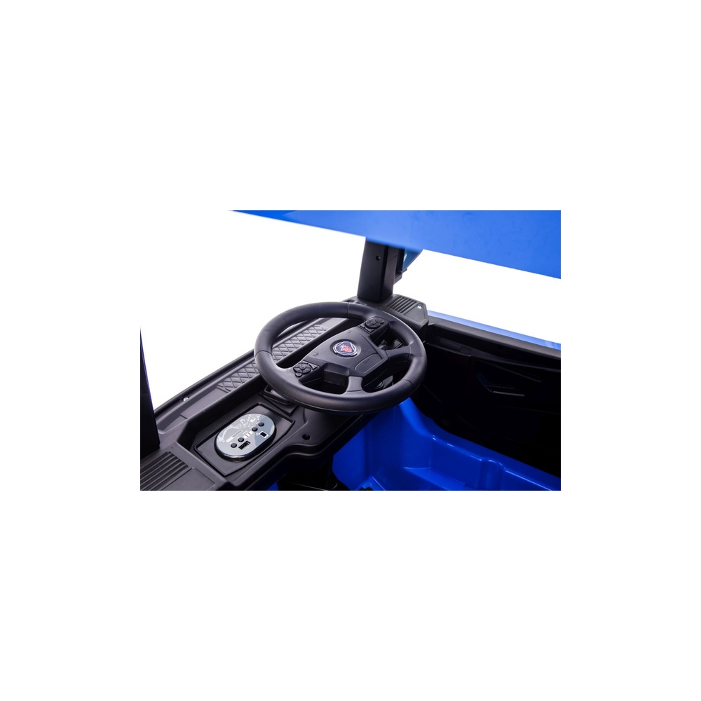 Elektromobilis Scania 500R HL698 4x4, Blue-Elektromobiliai vaikams, Sunkvežimiai-e-vaikas