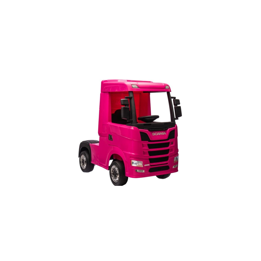 Elektromobilis Scania 500R HL698, 4x4, Pink-Elektromobiliai vaikams, Sunkvežimiai-e-vaikas