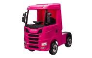Elektromobilis Scania 500R HL698, 4x4, Pink-Elektromobiliai vaikams, Sunkvežimiai-e-vaikas