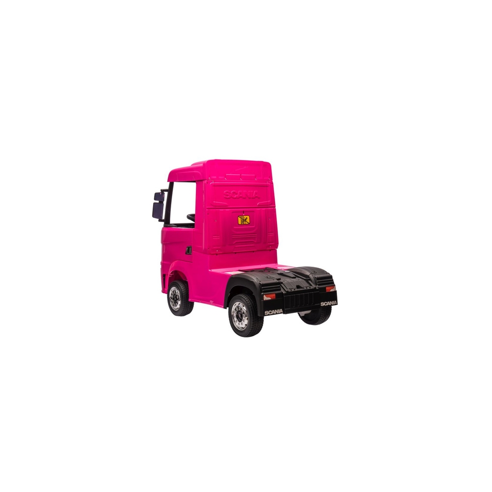 Elektromobilis Scania 500R HL698, 4x4, Pink-Elektromobiliai vaikams, Sunkvežimiai-e-vaikas