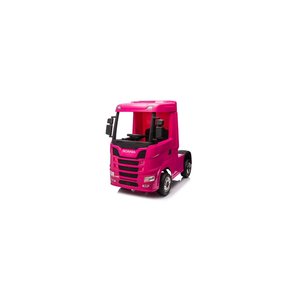 Elektromobilis Scania 500R HL698, 4x4, Pink-Elektromobiliai vaikams, Sunkvežimiai-e-vaikas