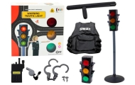 Policeman Educational Set Traffic Control Signal 10 Pieces