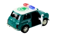 Klasikinis policijos automobilis 1:38 Važiuoti žalios spalvos žibintais