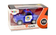 Classic Police Car 1:38 Drive Lights Sounds Blue