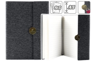 Magnetic Notebook Office Notebook Lined A5 With Cover Black
