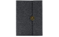 Magnetic Notebook Office Notebook Lined A5 With Cover Black
