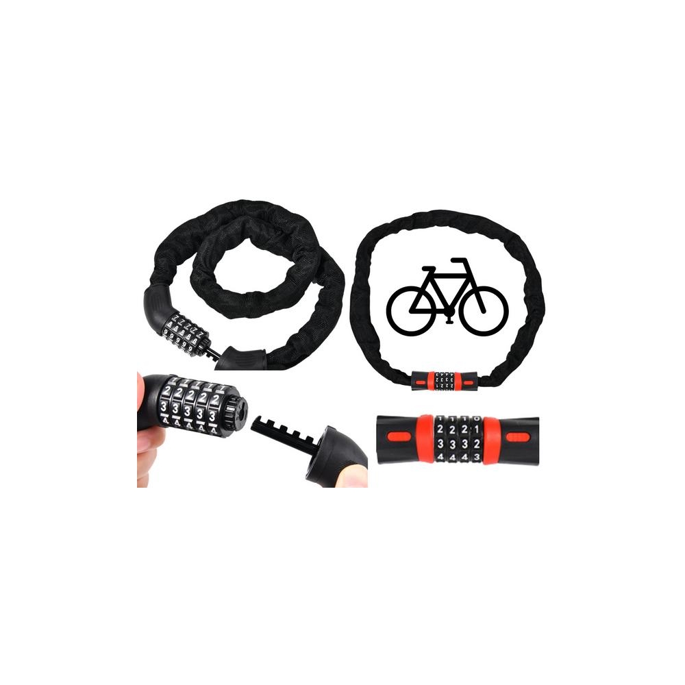 Bike Lock Lock Combination Lock Numeric Code