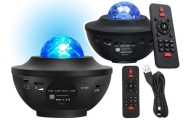 Star Projector LED Lamp Bluetooth Speaker Remote
