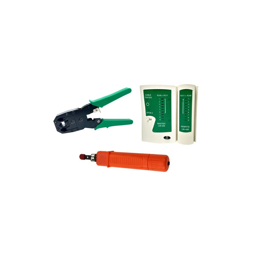 Network Tool Set 19in1 Cable Tester Crimping Tool