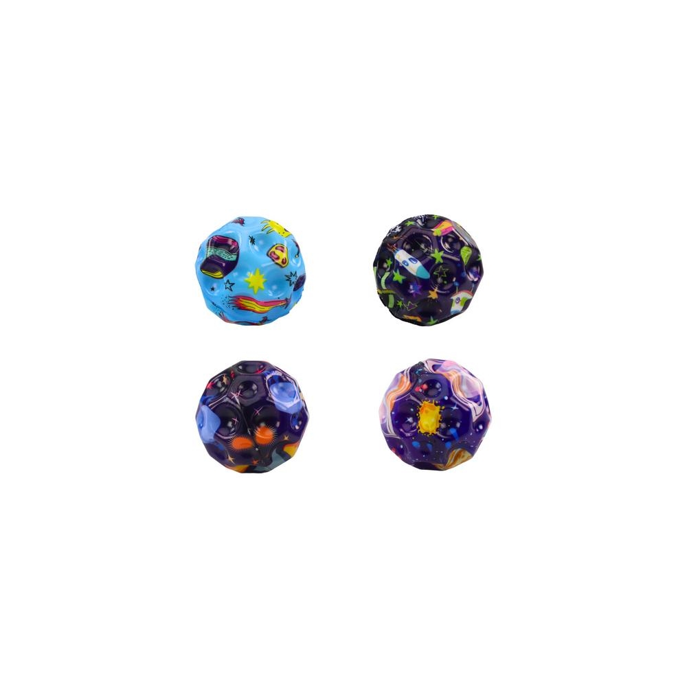 Šokinėjantis minkymo kamuolys su įdubimais Cosmos 7 cm MIX 1vnt-Žaislai, Lauko žaislai, Lauko žaidimai ir sporto prekės, Kamuoli