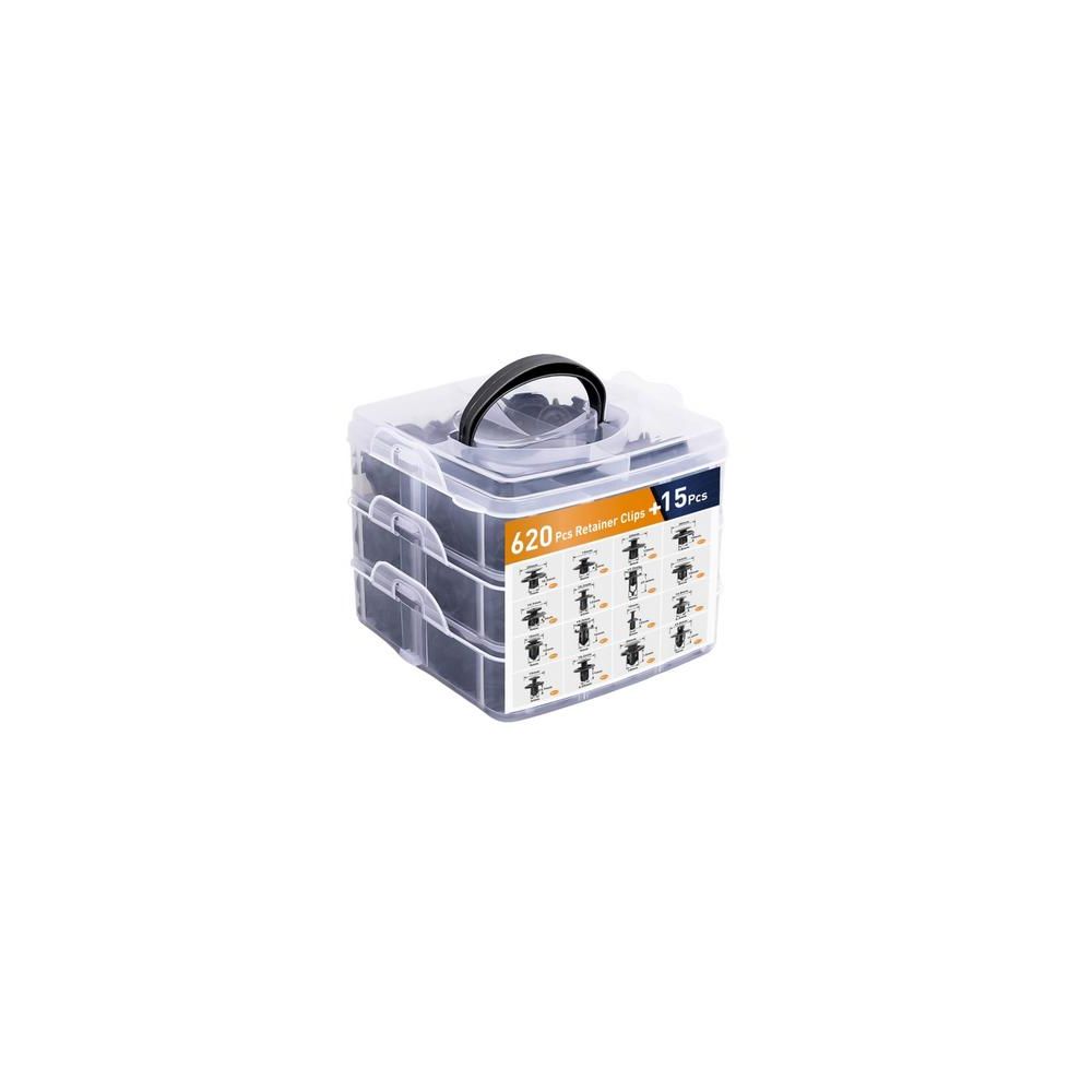 Car Clips Set in Organizer 620el
