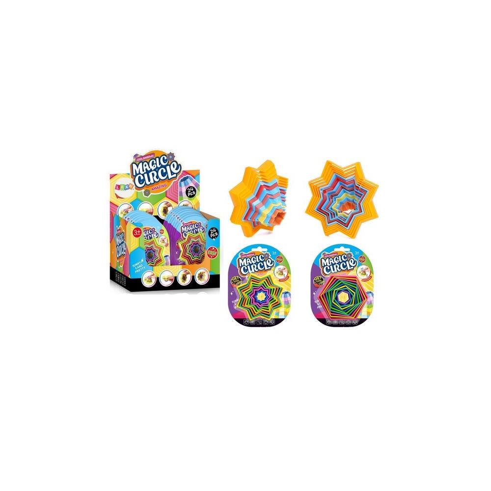 Sensorinis antistresinis žaislas Magic Shapes MIX 1vnt-Žaislai, Lavinamieji žaislai, Kiti lavinamieji žaislai-e-vaikas