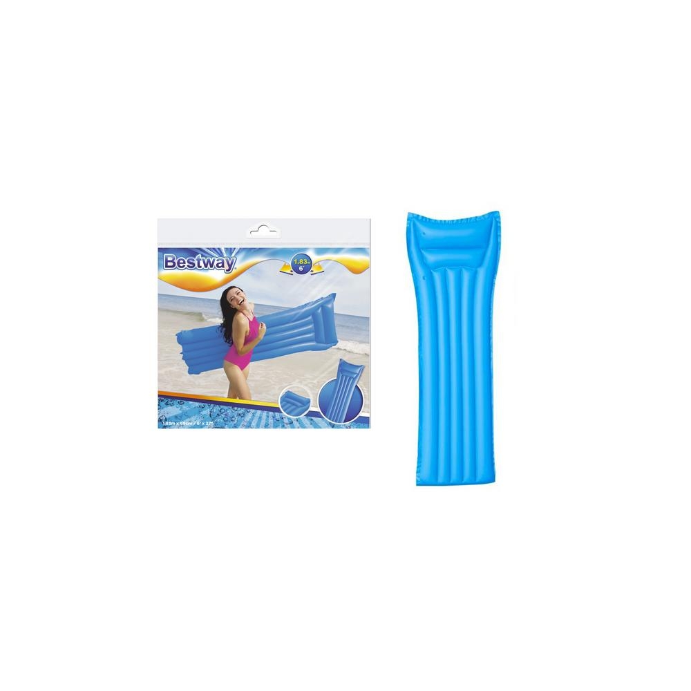 Pripučiamas plaukimo 183 x 69 cm, „Bestway“ 44007 Mėlynas-Žaislai, Lauko žaislai, Pripučiami ratai, žaislai, čiužiniai-e-vaikas