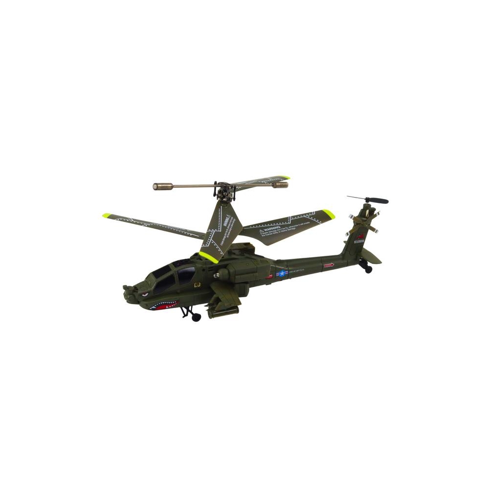 Helikopter Militarny Apache Zdalnie Sterowany RC Syma S109H Khaki