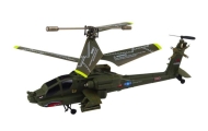 Helikopter Militarny Apache Zdalnie Sterowany RC Syma S109H Khaki