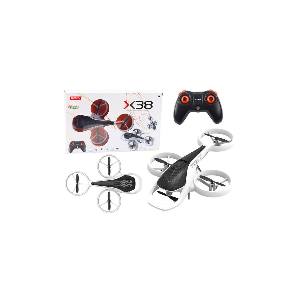 Nuotoliniu būdu valdomas RC dronas SYMA X38 baltas-Žaislai, Auto ir transporto žaislai, Dronai-e-vaikas