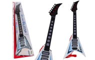 Gitara Elektryczna Dla Dzieci Światła Melodie Biała
