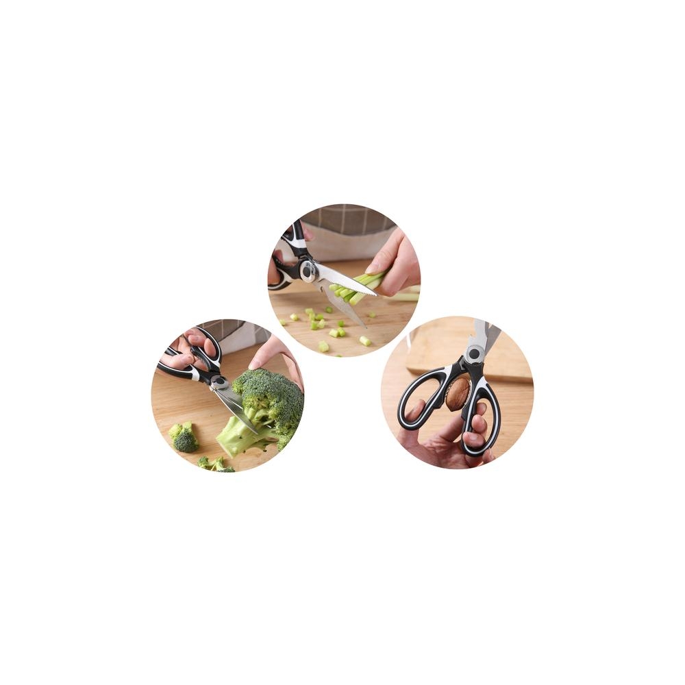 Multifunctional Kitchen Scissors Anti-slip Blade Cover