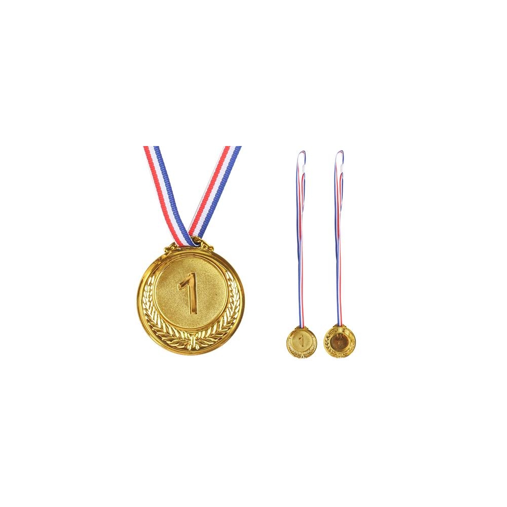 Aukso medalis Pirmosios vietos trofėjus Cinkas 6,5 cm