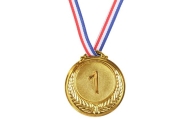 Złoty Medal Pierwsze Miejsce Nagroda Trofeum Cynkowy 6,5cm