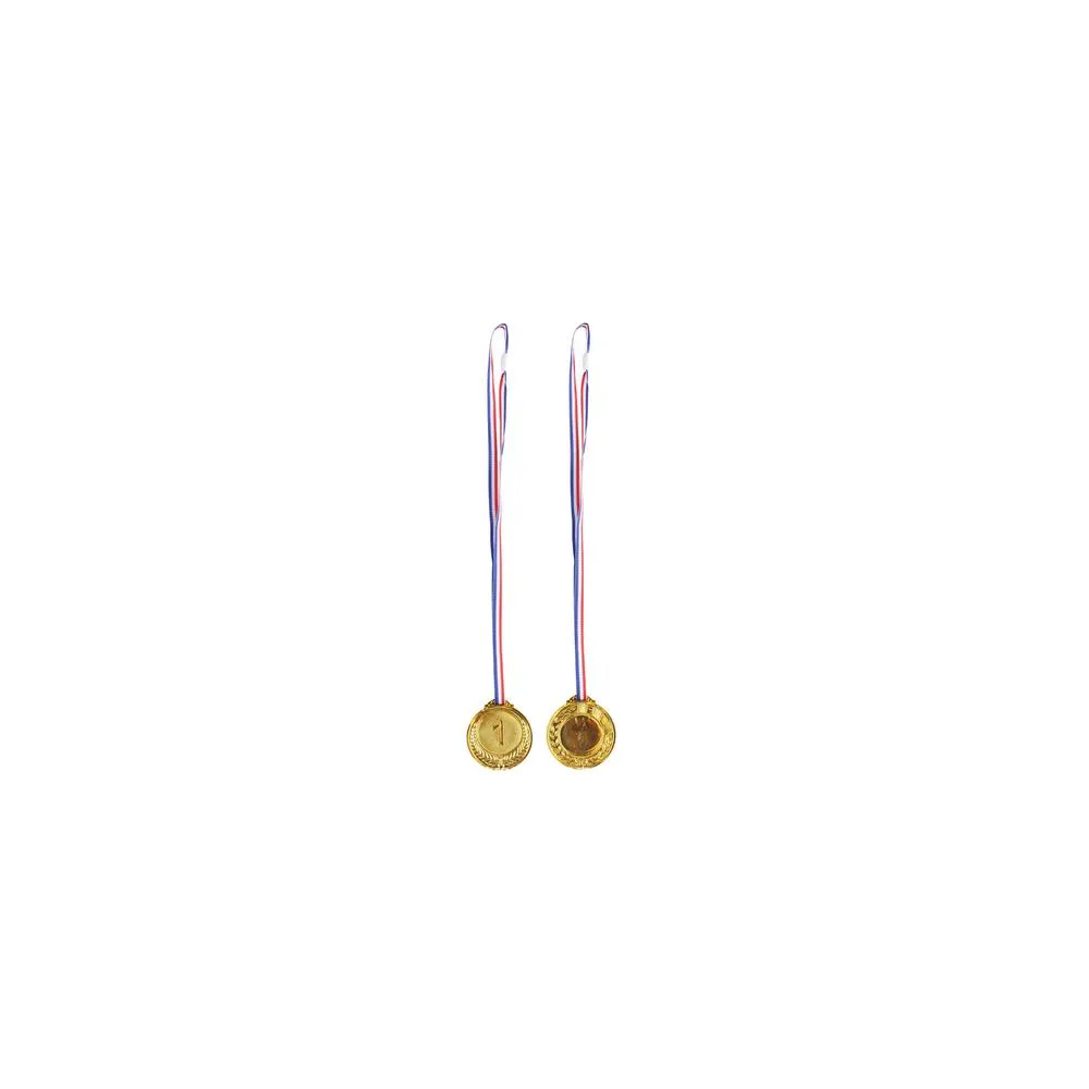 Aukso medalis Pirmosios vietos trofėjus Cinkas 6,5 cm-Žaislai, Lauko žaislai, Lauko žaidimai ir sporto prekės, Žaidimai, sporto 