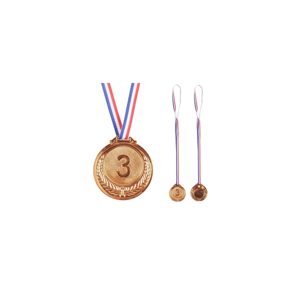 Bronzos medalis Pirmosios vietos trofėjus Cinkas 6,5 cm