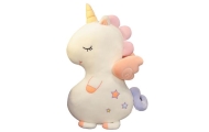 Plush Mascot Cuddly Toy Cute Unicorn White 50cm