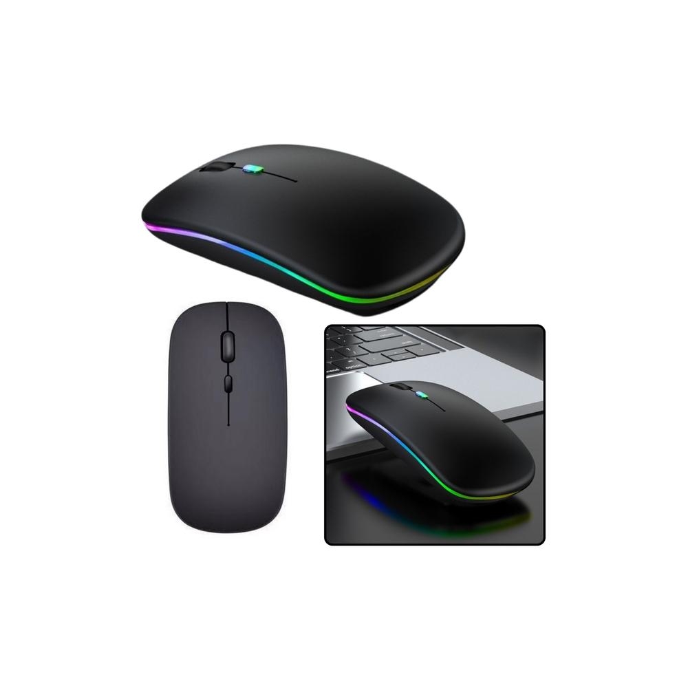 Wireless Mouse Universal Silent Range 10m Black