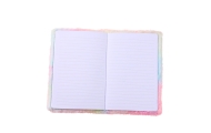 Plush Fur Notebook Notebook Lined With Unicorn Mane Colorful A5