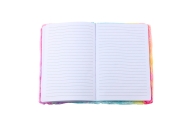 Plush Notebook Lined With Unicorn 3D Colorful