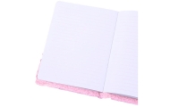 Plush Notebook Lined With Green Dinosaur 3D Colorful