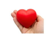 Anti-Stress Ball Squeeze Heart Red