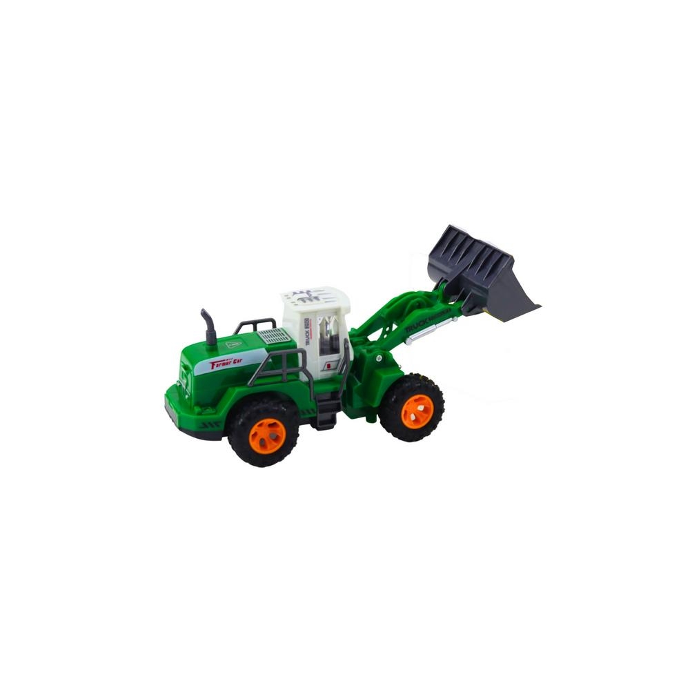 Excavator Loader R/C Remote Control Elevating Arm Green