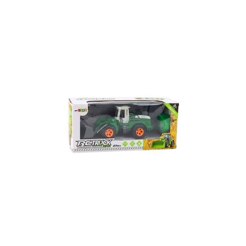 Ekskavatorius R/C nuotolinio valdymo pakeliama ranka, žalias
