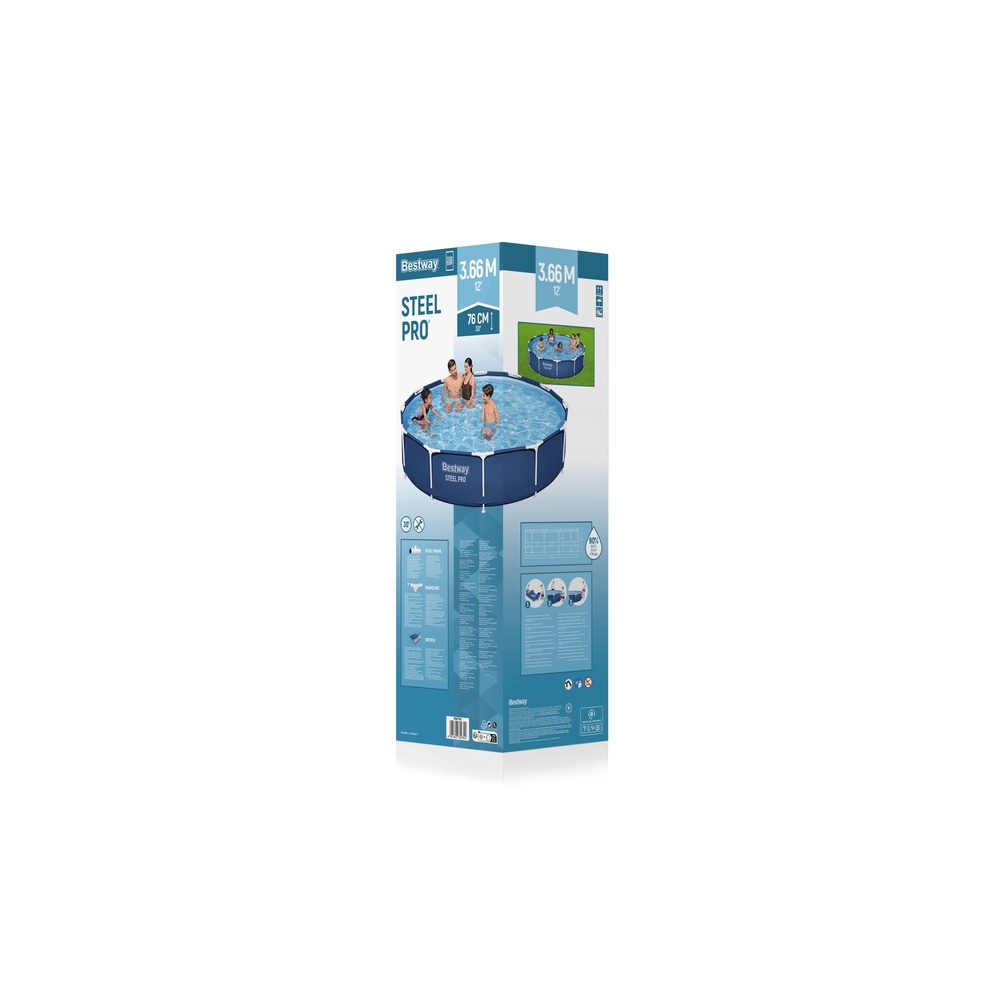 Basen Stelażowy 366 x 76 cm Bestway 56706