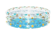 Basen ogrodowy dla dzieci 150x53cm Tropical BESTWAY + Łatka naprawcza