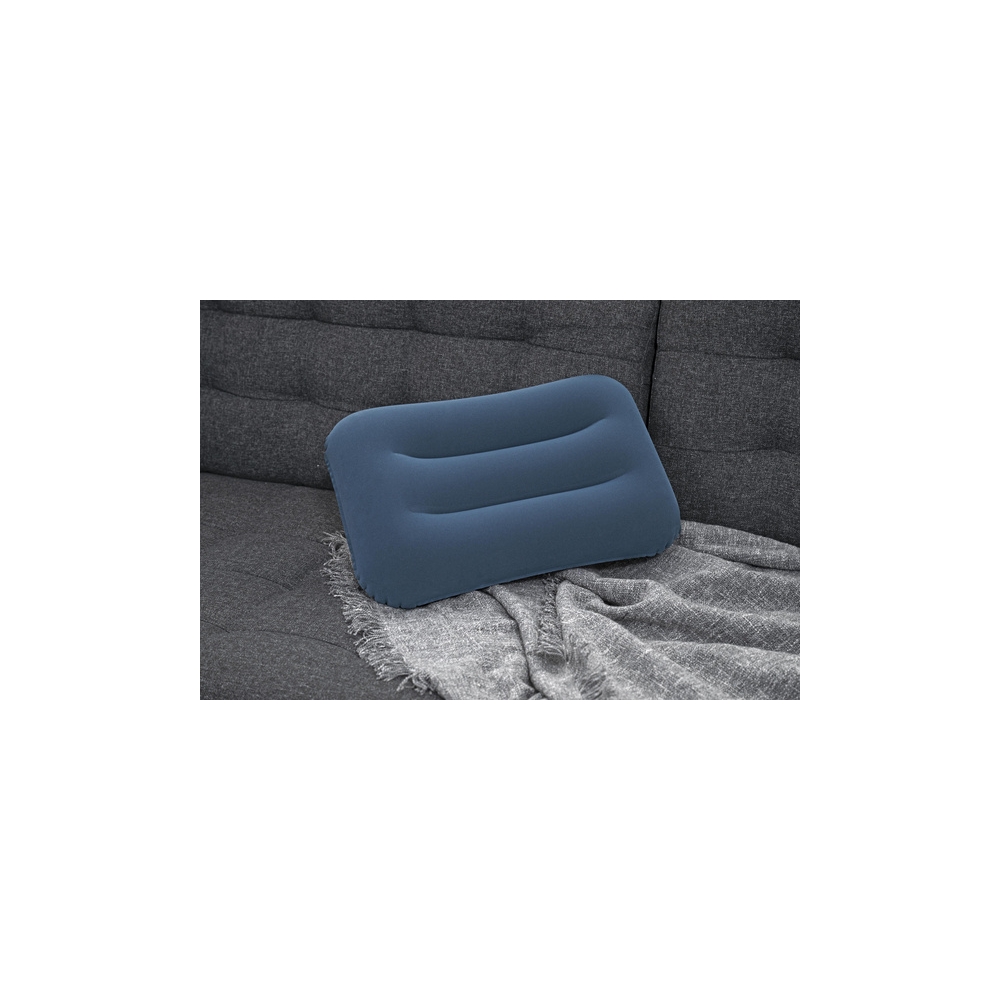 Dmuchana Poduszka Welurowa Niebieska 42 cm Bestway 67121