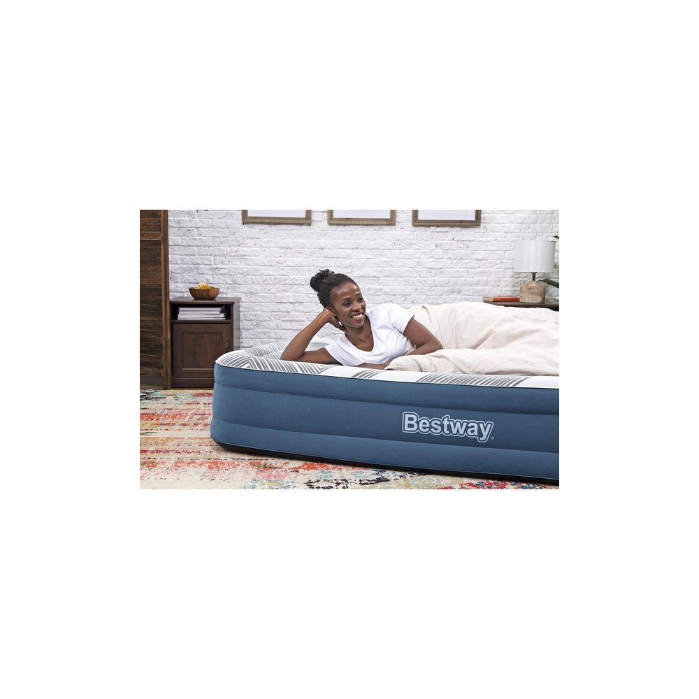 "Bestway" pripučiamas čiužinys 203 x 152 x 36 cm 6712Y-Namai, laisvalaikis, turizmas, Pripučiami čiužiniai ir baldai-e-vaikas