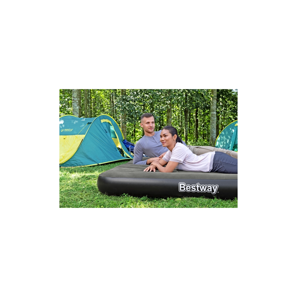 Pripučiamas dvivietis čiužinys Bestway Queen Tritech 203x152x25cm 6713N-Namai, laisvalaikis, turizmas, Pripučiami čiužiniai ir b