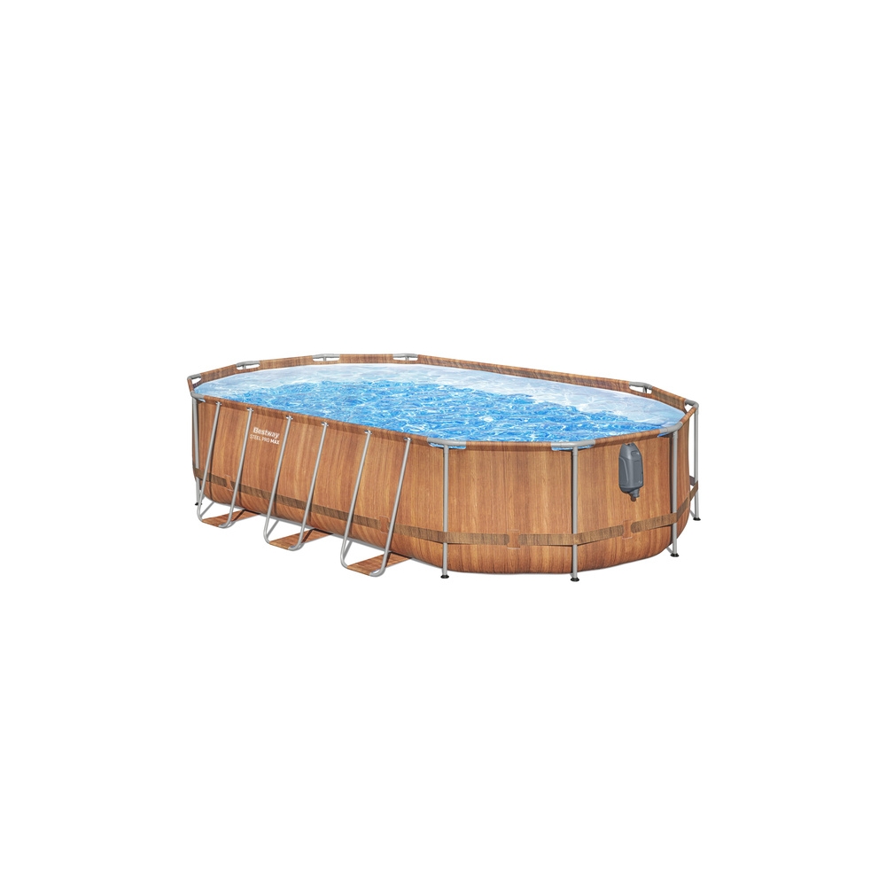 Sodo baseinas 610 x 366 x 122 cm Bestway 56719-Žaislai, Lauko žaislai, Baseinai, Karkasiniai baseinai-e-vaikas