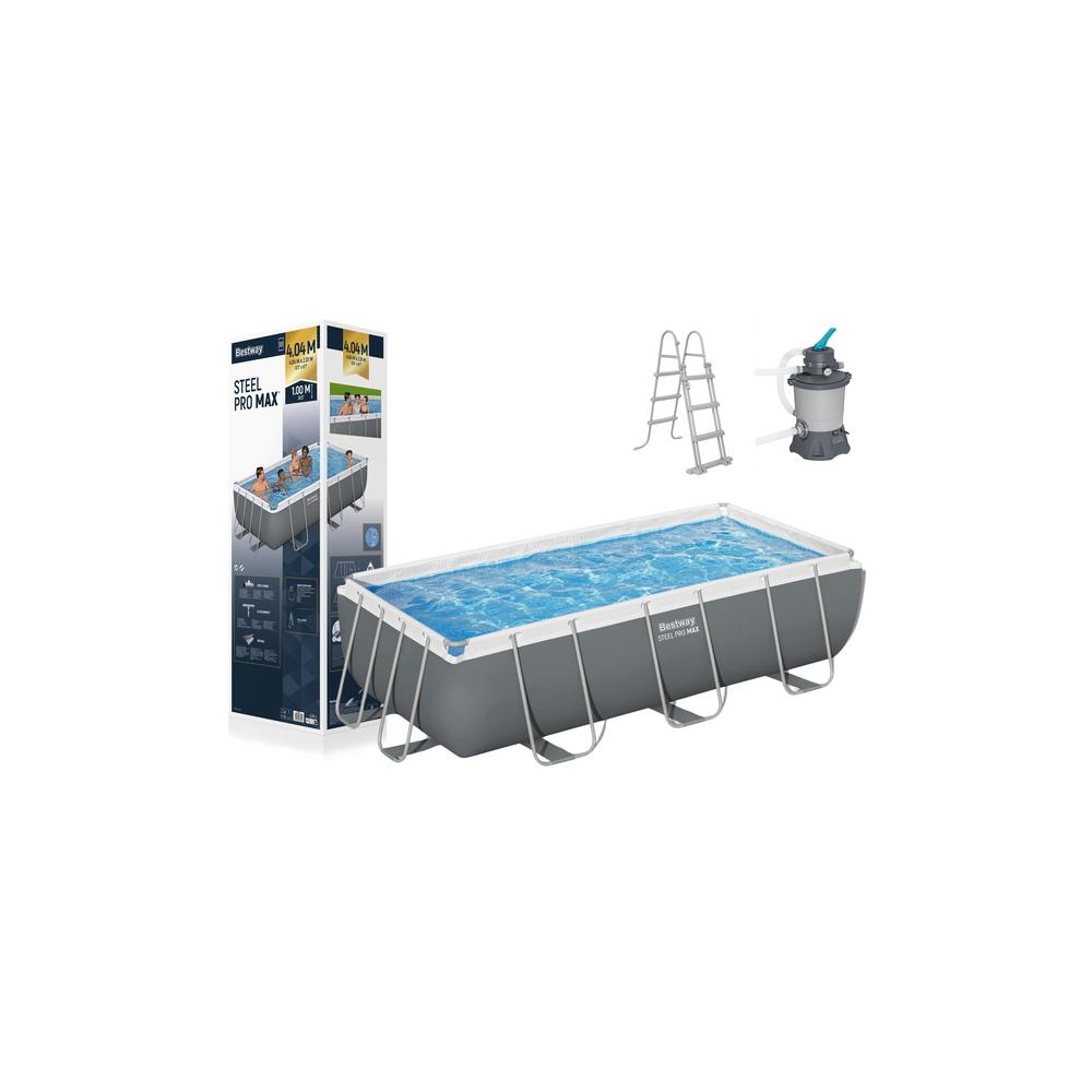 Sodo baseinas su rėmu 404 x 201 x 100 cm Bestway 56442