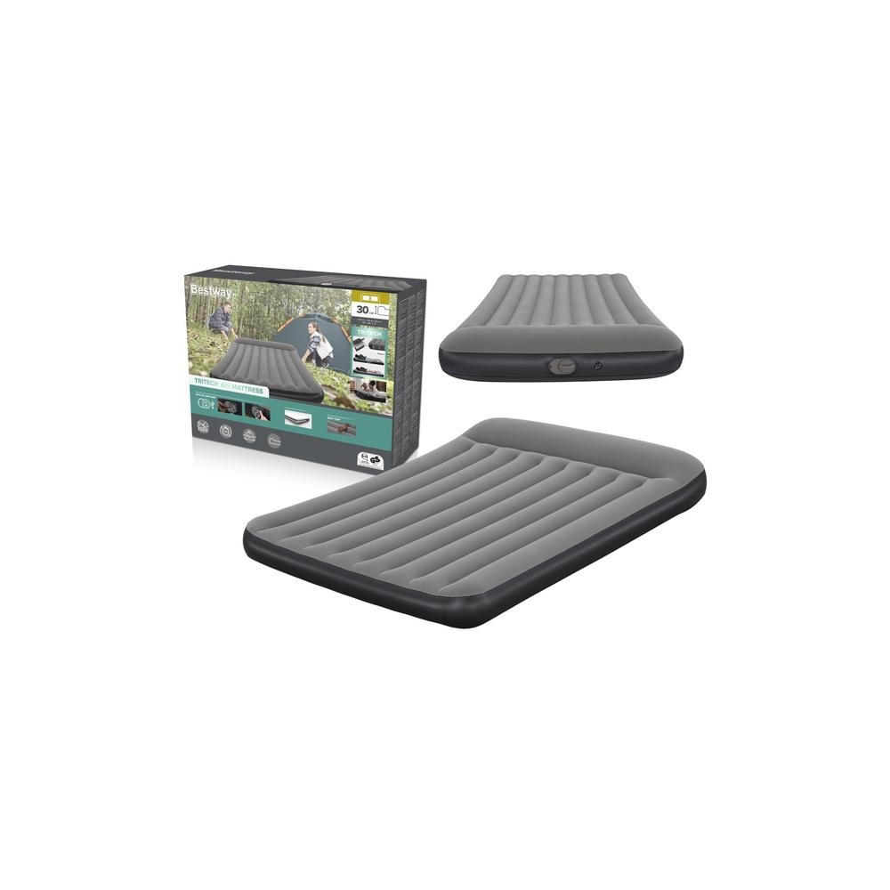 Dvivietis pripučiamas čiužinys 150x203x30 cm Bestway 671BS-Namai, laisvalaikis, turizmas, Pripučiami čiužiniai ir baldai-e-vaika