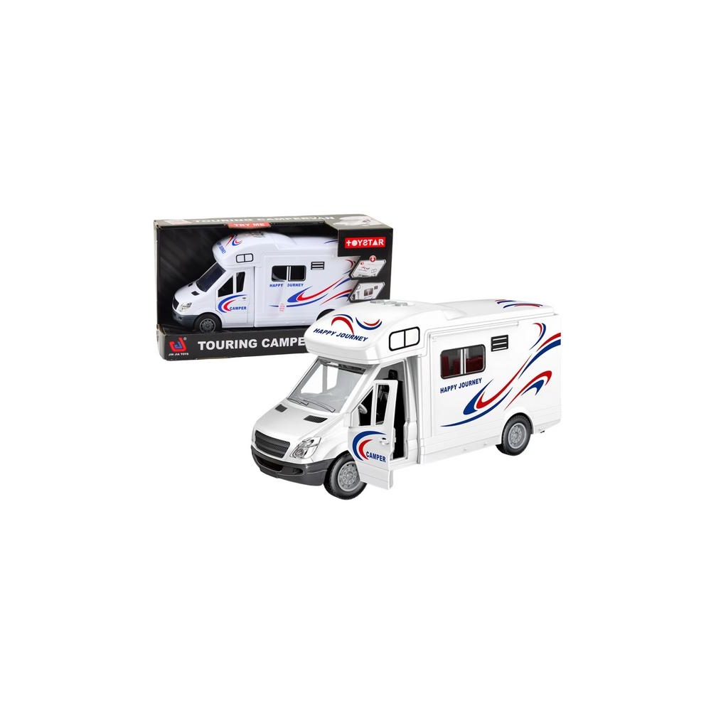 Car Camper White Lights Sounds Opening Doors