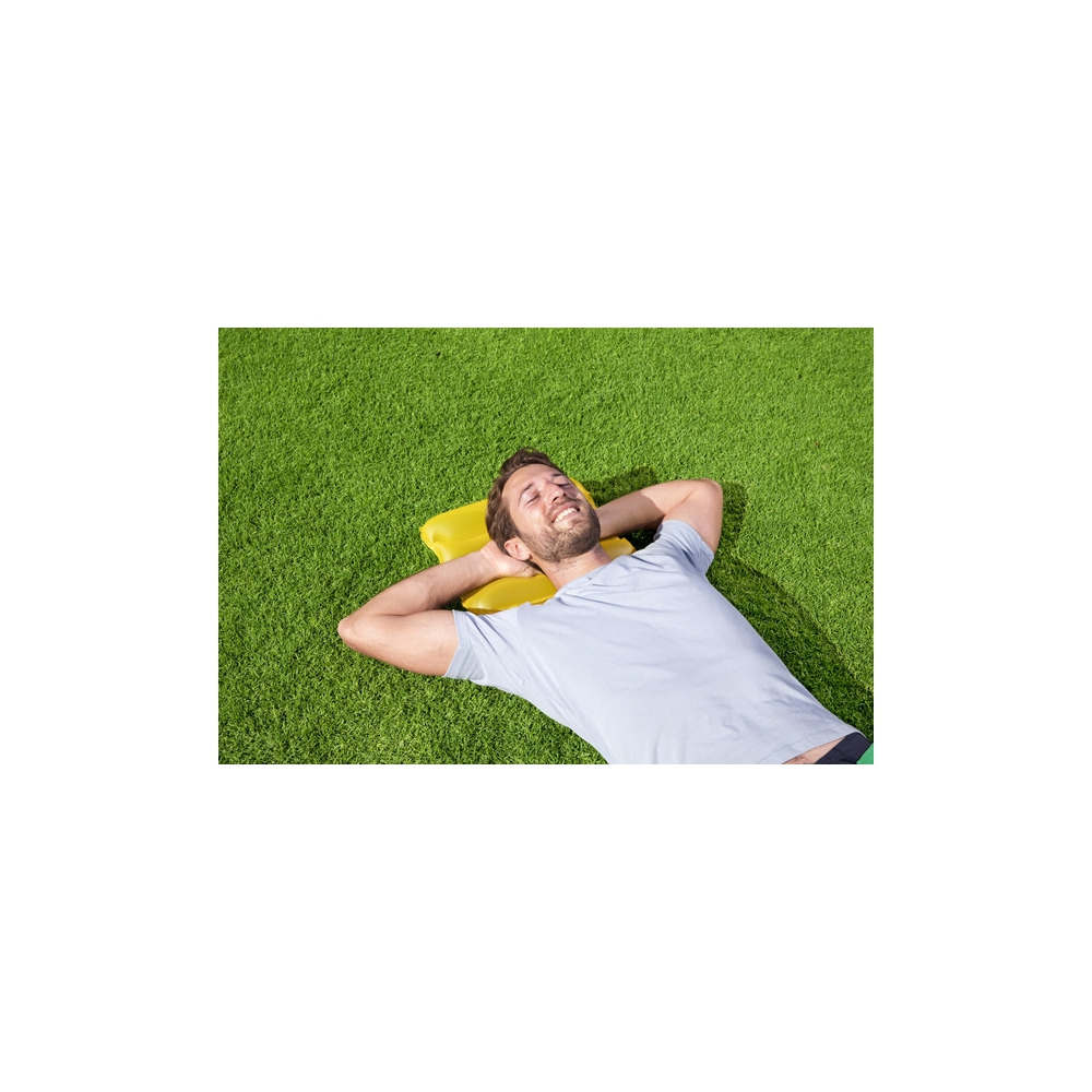 Pripučiama pagalvė 38 x 25 cm geltona Bestway 52127-Žaislai, Lauko žaislai, Pripučiami ratai, žaislai, čiužiniai-e-vaikas