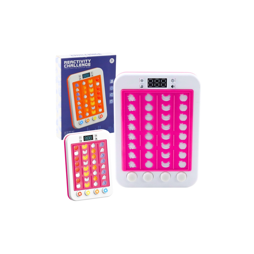 Elektroninis ritminis žaidimas "Fruit Lights Sounds Pink