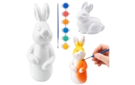 Polistireninio putplasčio dekoracijų rinkinys, 4 antgaliai, smeigtukai