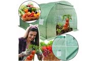 Arkinis šiltnamis su orlaidėmis 4x2,5x2 m, plėvelė 10 m², UV-4 Premium-Namai, laisvalaikis, turizmas, Sodas - daržas-e-vaikas